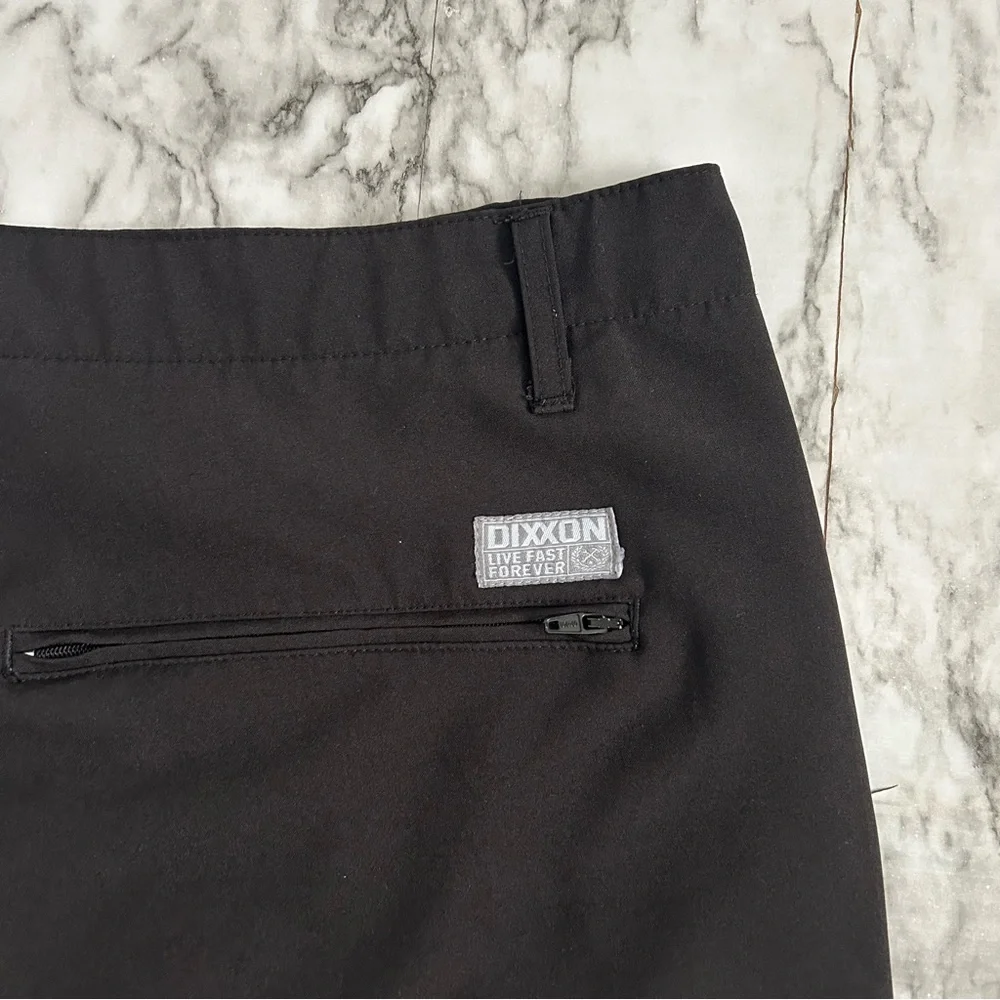 Dixxon | men’s size 44 performance golf shorts lot of 2 shorts black and gray - Picture 6 of 14